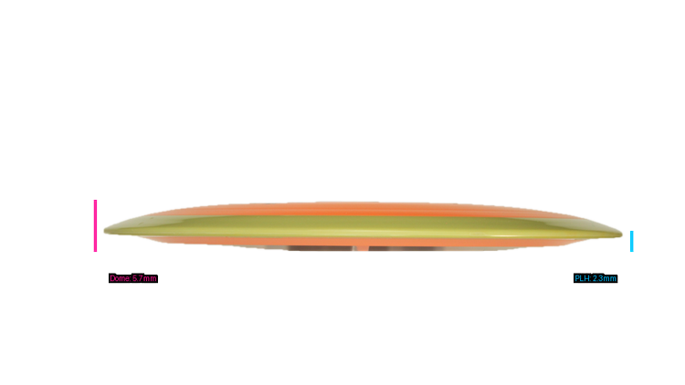 Axiom 2026 OTB Open Edition Fission Delirium Distance Driver Profile View