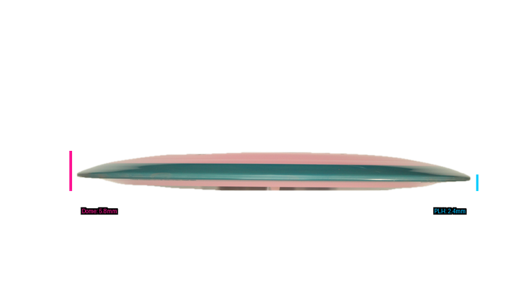 Axiom 2026 OTB Open Edition Fission Delirium Distance Driver Profile View