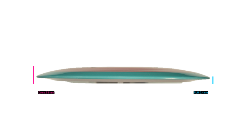 Axiom 2026 OTB Open Edition Fission Delirium Distance Driver Profile View