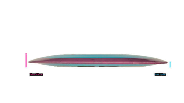 Axiom 2026 OTB Open Edition Fission Delirium Distance Driver Profile View