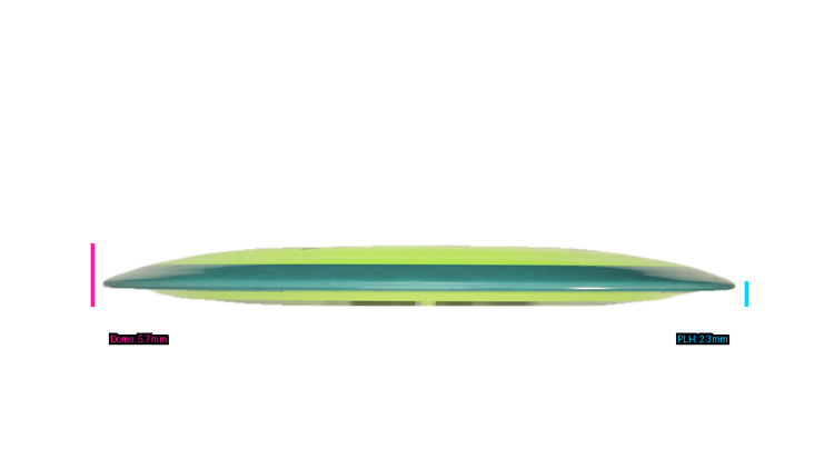 Axiom 2026 OTB Open Edition Fission Delirium Distance Driver Profile View