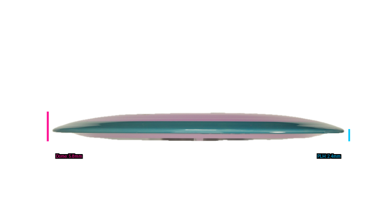 Axiom 2026 OTB Open Edition Fission Delirium Distance Driver Profile View