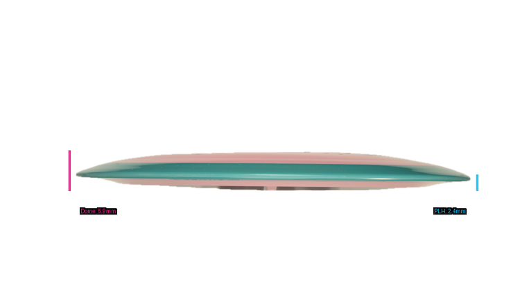 Axiom 2026 OTB Open Edition Fission Delirium Distance Driver Profile View