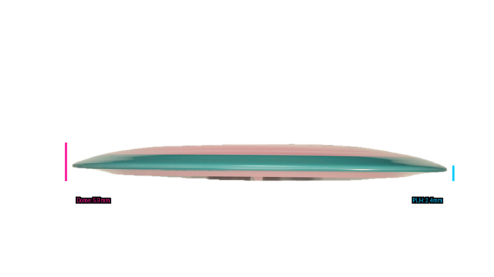 Axiom 2026 OTB Open Edition Fission Delirium Distance Driver Profile View