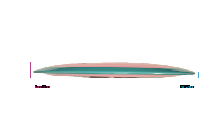 Axiom 2026 OTB Open Edition Fission Delirium Distance Driver Profile View