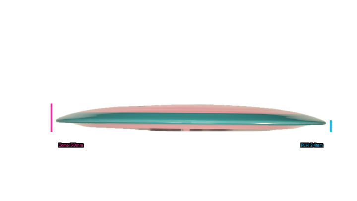 Axiom 2026 OTB Open Edition Fission Delirium Distance Driver Profile View