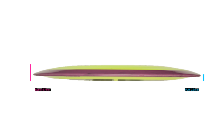 Axiom 2026 OTB Open Edition Fission Delirium Distance Driver Profile View