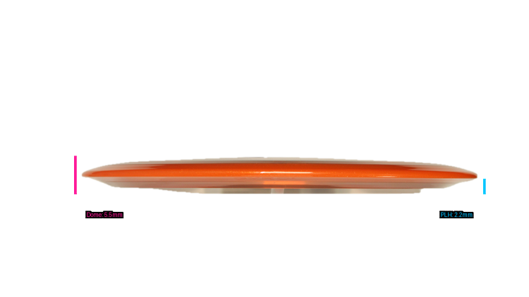 Axiom 2026 Soft OTB Open Edition Soft Prism Proton Insanity Fairway Driver Profile View