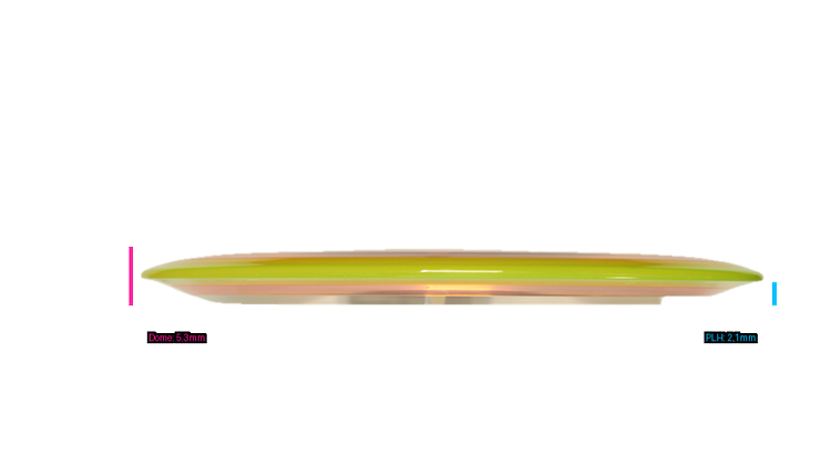 Axiom 2026 Soft OTB Open Edition Soft Prism Proton Insanity Fairway Driver Profile View