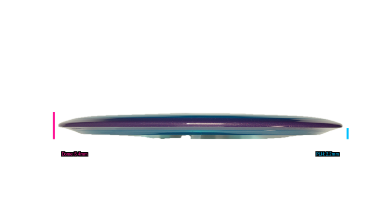 Axiom 2026 Soft OTB Open Edition Soft Prism Proton Insanity Fairway Driver Profile View
