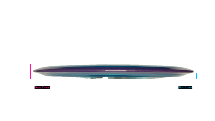 Axiom 2026 Soft OTB Open Edition Soft Prism Proton Insanity Fairway Driver Profile View