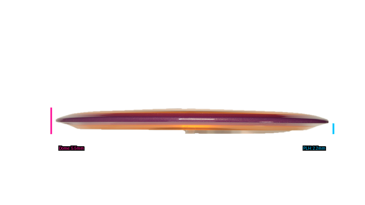 Axiom 2026 Soft OTB Open Edition Soft Prism Proton Insanity Fairway Driver Profile View