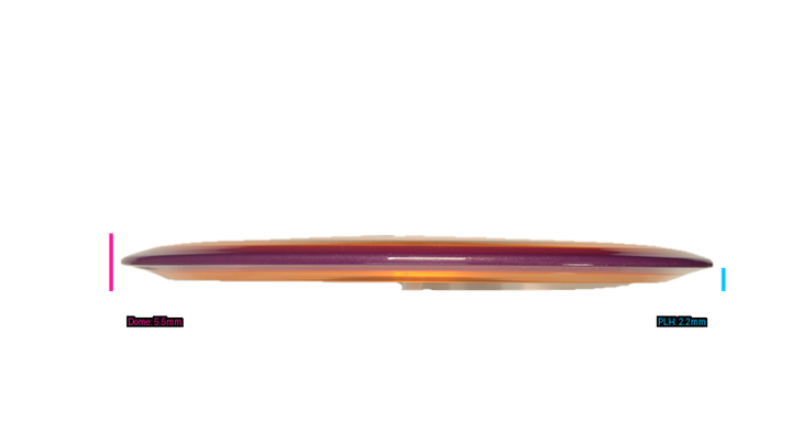 Axiom 2026 Soft OTB Open Edition Soft Prism Proton Insanity Fairway Driver Profile View
