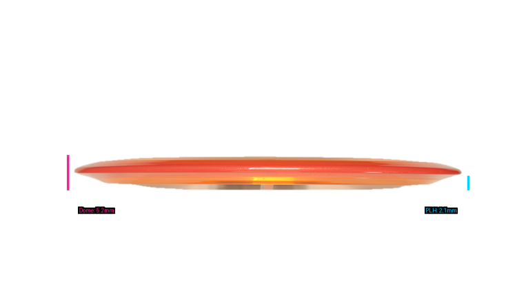 Axiom 2026 Soft OTB Open Edition Soft Prism Proton Insanity Fairway Driver Profile View