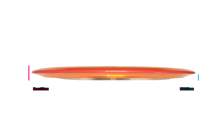 Axiom 2026 Soft OTB Open Edition Soft Prism Proton Insanity Fairway Driver Profile View