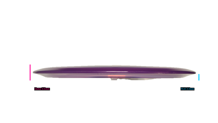 Axiom 2026 Soft OTB Open Edition Soft Prism Proton Insanity Fairway Driver Profile View