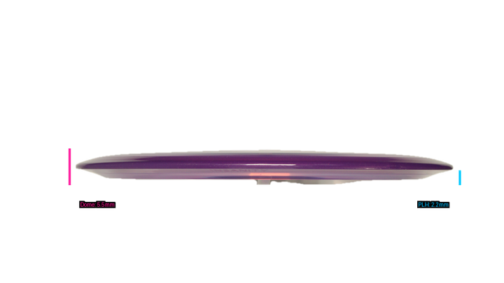 Axiom 2026 Soft OTB Open Edition Soft Prism Proton Insanity Fairway Driver Profile View