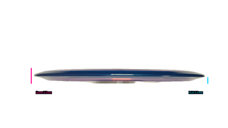 Axiom 2026 Soft OTB Open Edition Soft Prism Proton Insanity Fairway Driver Profile View