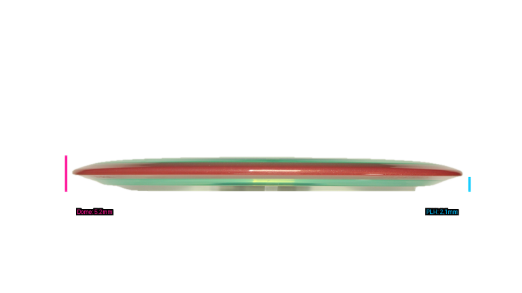 Axiom 2026 Soft OTB Open Edition Soft Prism Proton Insanity Fairway Driver Profile View