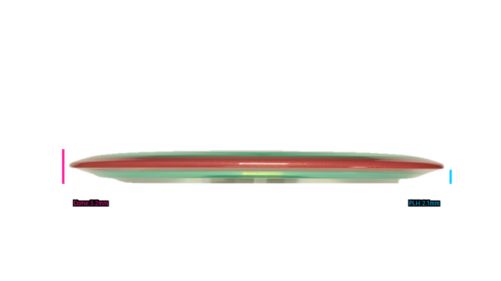 Axiom 2026 Soft OTB Open Edition Soft Prism Proton Insanity Fairway Driver Profile View