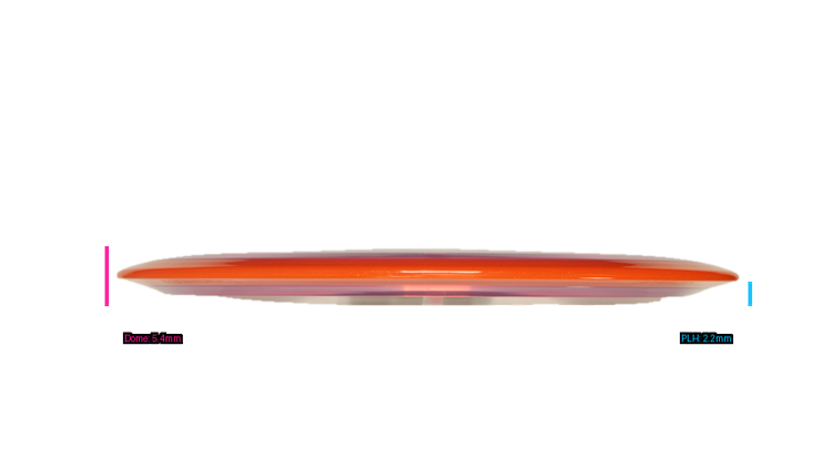 Axiom 2026 Soft OTB Open Edition Soft Prism Proton Insanity Fairway Driver Profile View