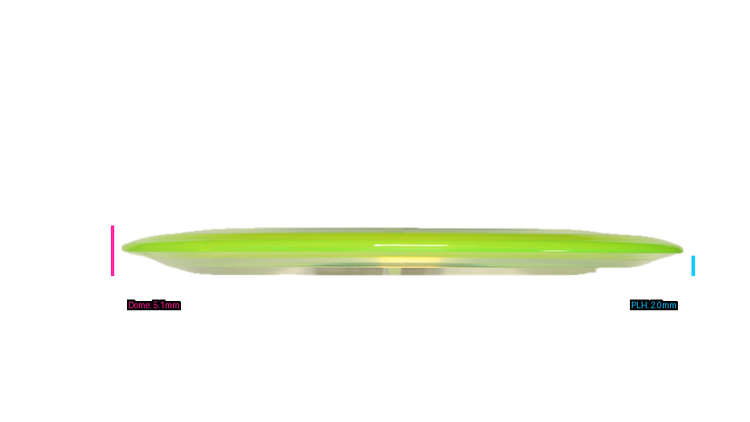 Axiom 2026 Soft OTB Open Edition Soft Prism Proton Insanity Fairway Driver Profile View