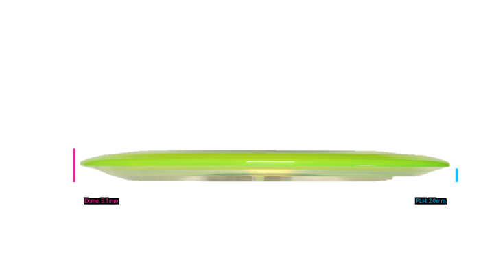 Axiom 2026 Soft OTB Open Edition Soft Prism Proton Insanity Fairway Driver Profile View