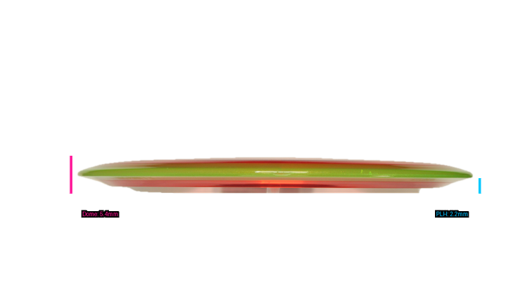 Axiom 2026 Soft OTB Open Edition Soft Prism Proton Insanity Fairway Driver Profile View