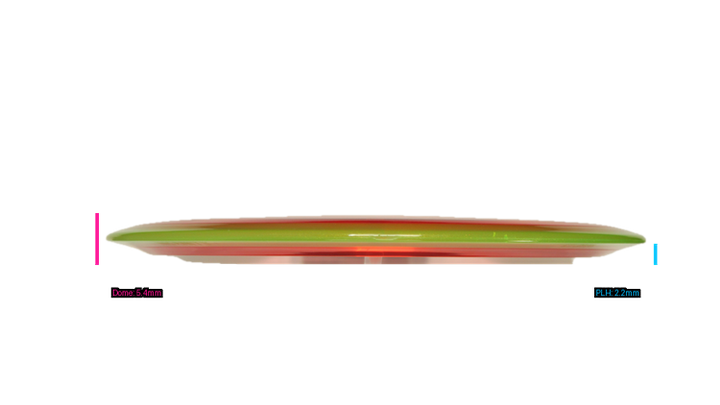Axiom 2026 Soft OTB Open Edition Soft Prism Proton Insanity Fairway Driver Profile View