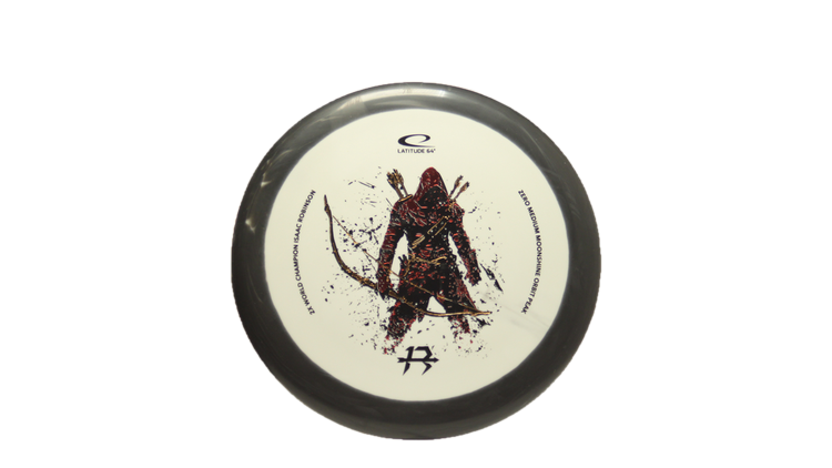 Latitude 64 2026 Isaac Robinson Team Series Zero Medium Moonshine Orbit Peak Putter Front View