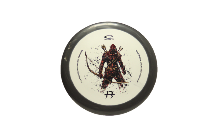 Latitude 64 2026 Isaac Robinson Team Series Zero Medium Moonshine Orbit Peak Putter Front View