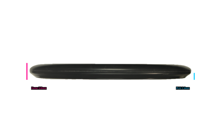 Latitude 64 2026 Isaac Robinson Team Series Zero Medium Moonshine Orbit Peak Putter Profile View