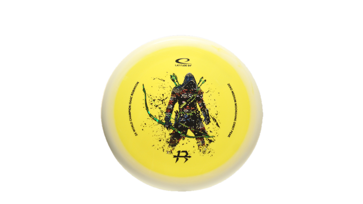 Latitude 64 2026 Isaac Robinson Team Series Zero Medium Moonshine Orbit Peak Putter Front View