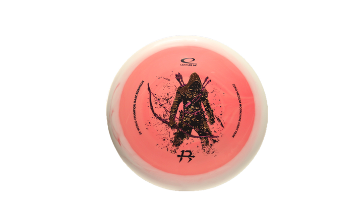 Latitude 64 2026 Isaac Robinson Team Series Zero Medium Moonshine Orbit Peak Putter Front View