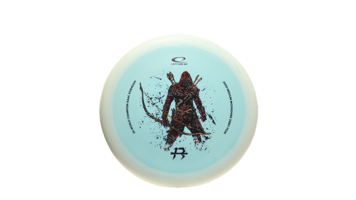 Latitude 64 2026 Isaac Robinson Team Series Zero Medium Moonshine Orbit Peak Putter Front View