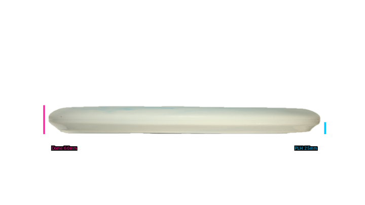 Latitude 64 2026 Isaac Robinson Team Series Zero Medium Moonshine Orbit Peak Putter Profile View