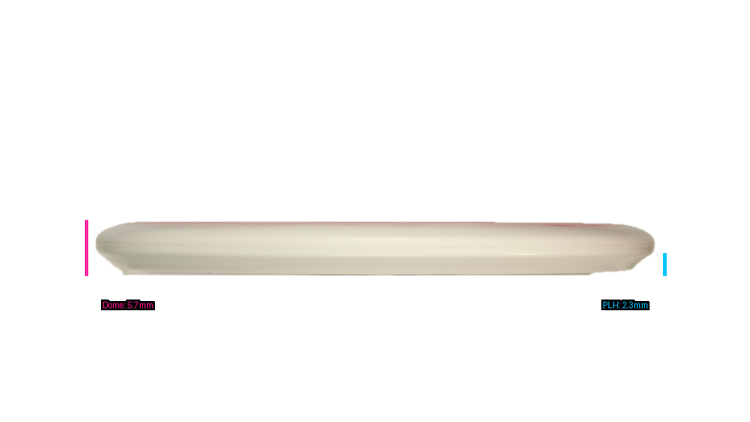 Latitude 64 2026 Kristin Latt Team Series Zero Medium Moonshine Orbit Pure Putter Profile View