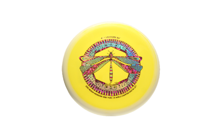 Latitude 64 2026 Kristin Latt Team Series Zero Medium Moonshine Orbit Pure Putter Front View