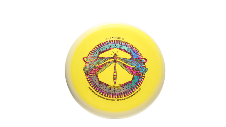 Latitude 64 2026 Kristin Latt Team Series Zero Medium Moonshine Orbit Pure Putter Front View