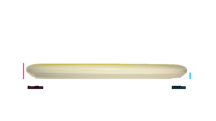 Latitude 64 2026 Kristin Latt Team Series Zero Medium Moonshine Orbit Pure Putter Profile View