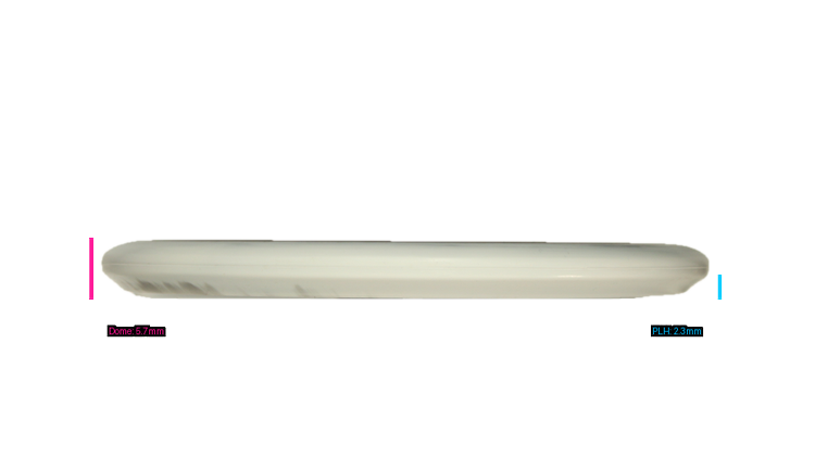 Latitude 64 2026 Kristin Latt Team Series Zero Medium Moonshine Orbit Pure Putter Profile View