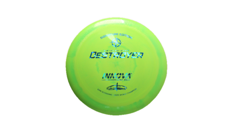 Innova 2026 O. Scoggins Swirled Star Destroyer Distance Driver Front View