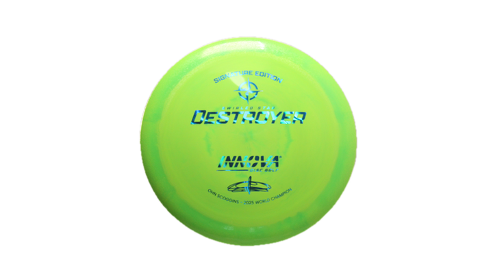 Innova 2026 O. Scoggins Swirled Star Destroyer Distance Driver Front View