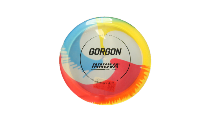 Innova I-Dye Champion Gorgon Distance Driver Front View