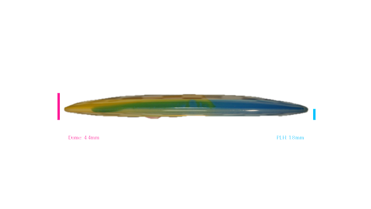 Innova I-Dye Champion Gorgon Distance Driver Profile View