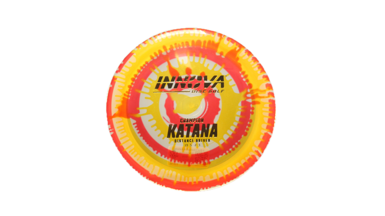 Innova I-Dye Champion Katana Distance Driver Front View