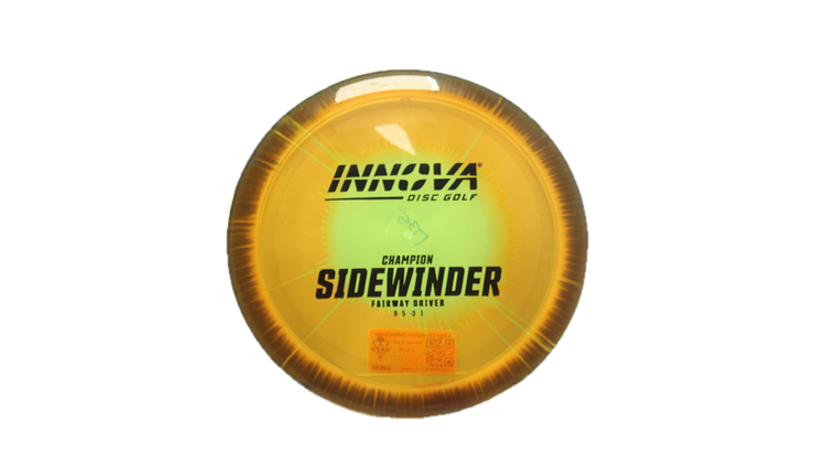 Innova I-Dye Champion Sidewinder Fairway Driver Front View