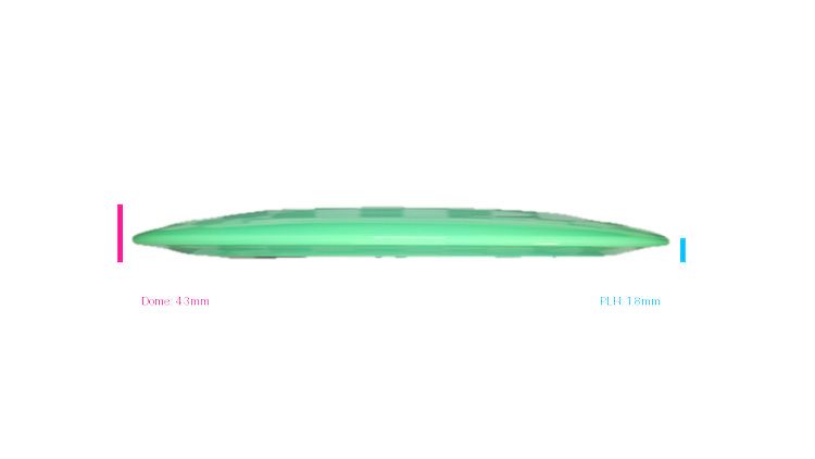 Innova 2026 Limited Edition Swirled Star Wraith Distance Driver Profile View