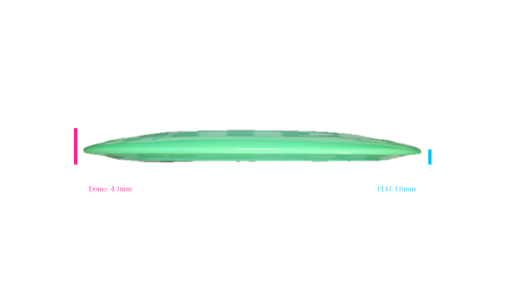 Innova 2026 Limited Edition Swirled Star Wraith Distance Driver Profile View
