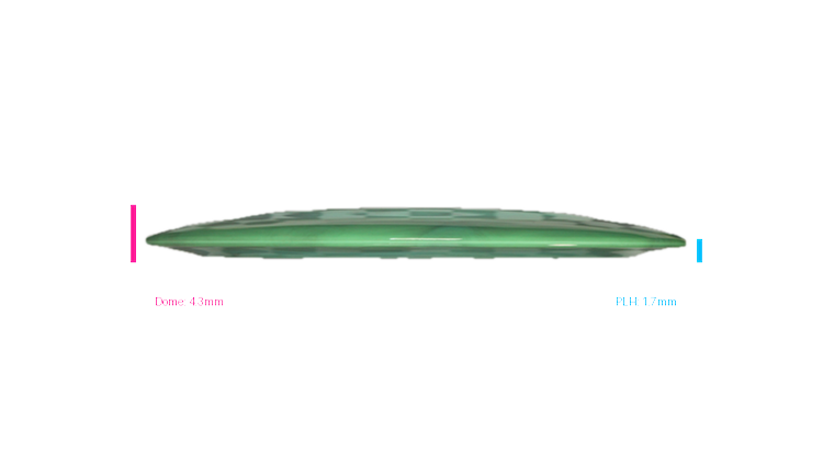 Innova 2026 Limited Edition Swirled Star Wraith Distance Driver Profile View